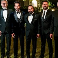 The 'Men in Black' at Rajkummar Rao's wedding reception go viral