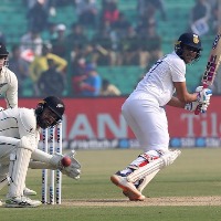 Lunch on Day 1 of the 1st Test  