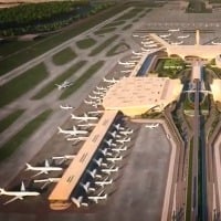  PM Modi laid foundation stone for Noida International Airport