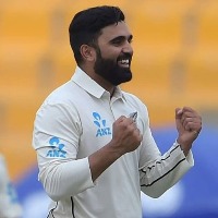 Anil Kumble welcomed Azaz Patel into their club