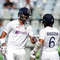 Team India set huge target to Kiwis in Mumbai test