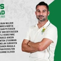 South Africa team announced for three tests with Team India