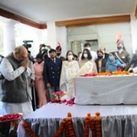 Amit Shah pays tribute to CDS General Bipin Rawat