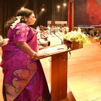 ‘Sharpen your skills,’ Governor Tamilisai Soundararajan tells students