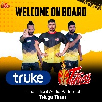 Truke Partners with Telugu Titans as official audio partner for the upcoming Vivo Pro-Kabaddi League