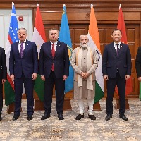 Foreign ministers of 5 Central Asian countries call on PM Narendra Modi