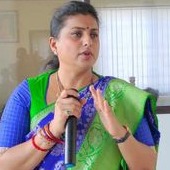 MLA Roja comments on Nara Bhuvaneswari