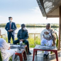 Floating land masses of Manipur's Loktak lake not found in the world: Union Minister