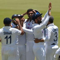 Team India wins first test on South Africa