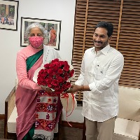 AP CM Jagan met union finance minister Nirmala Sitaraman