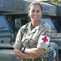 British Sikh woman army officer Preet Chandi arrives South Pole