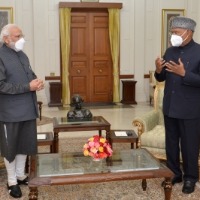 PM Modi meets President Kovind over security breach issue