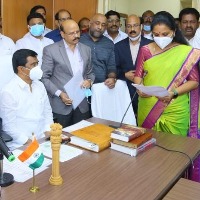 Kavita Takes Oath As MLC Today