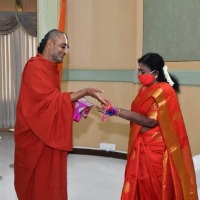Chinna Jeeyar Swamy met Telangana Governor Tamilisai Soundarrajan