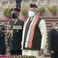 Republic Day: PM Narendra Modi wears cap from Uttarakhand, Manipur stole