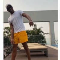 Dwayne Bravo features Srivalli song 
