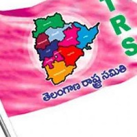 trs mps protest at parliament