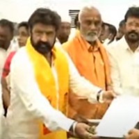 Balakrishna meets Ananthapuram District collector demanding district as Hidupuram headquarter