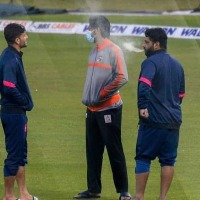 Afghanistan cricketer caught smoking in the field 