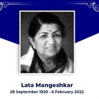 Congress express condolences on the passing of Lata Mangeshkar