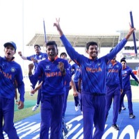 India beat england in under 19 world cup by 4 wickets in final