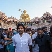 Pawan Kalyan attends to Ramanujacharyulu Thousand Years Celebrations