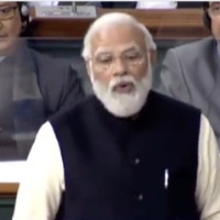 PM Modi fires on Congress Party in Lok Sabha