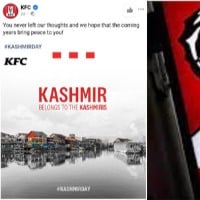 BoycottKFC trends online after solidarity with Kashmir post by brands Pakistan account 