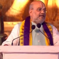Amit Shah visits Statue Of Equality in Muchintal