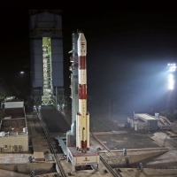 PSLV launched earth observation satellite successfully 