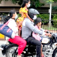 Govts new rules for kids on two wheelers safety belt