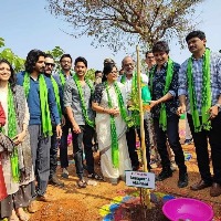 Nagarjuna lays foundation for 1,080-acre urban forest