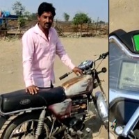 maharashtra nanded farmer dnyaneshwar kalyankar electric bikes