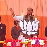 At BJP Rally In UP Rajnath Singh Faces Angry Slogans Over Jobs