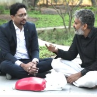 Rajamouli video with Dr Mukharjee on emergency situations
