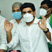 Nara Lokesh says he did not leave until the sakshi daily apologized