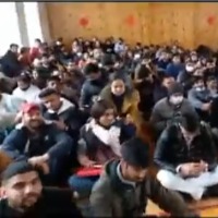 Indian students reached Indian Embassy in Kyiv
