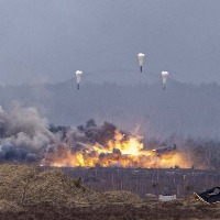 Kiev plunges into chaos as Russia launches 'special military operation'