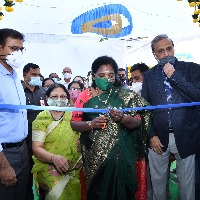 Governor Tamilisai inaugurates Oxygen Plant at Durgabai Deshmukh Hospital