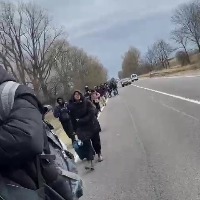 Indian students reached Poland borders by walk
