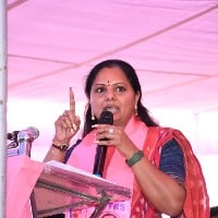 TRS MLC Kavitha fires in BJP led union govt