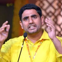 Take action on police who pulled saree of a woman says Nara Lokesh