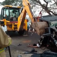 DMK Rajya Sabha MP NR Elangovans son killed in road accident