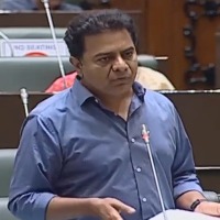 Taking Up SNDP For Flood Control Canals in Hyderabad Says KTR