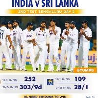Team India set huge target to Sri Lanka