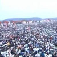 Revanth Reddy feels very happy after seen huge crowds at Kollapur rally