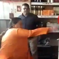BJP Leader Uma Bharti Vandalises Liquor Shop In Bhopal