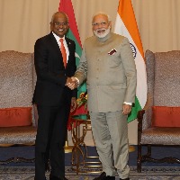 Maldives President thanks India for support during pandemic