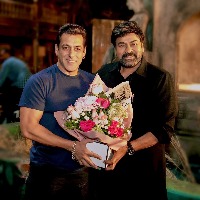 Salman Joins Shooting Sets Of Chirus God Father In Mumbai