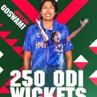 jhulan goswami get a world record